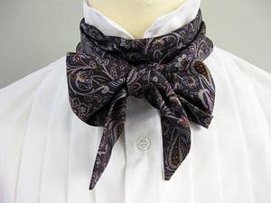 Как завязать викторианский «галстук»-бант: мужской и женский варианты
