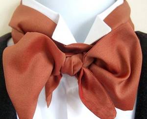 Как завязать викторианский «галстук»-бант: мужской и женский варианты