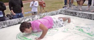 неньютоновская жидкость из крахмала